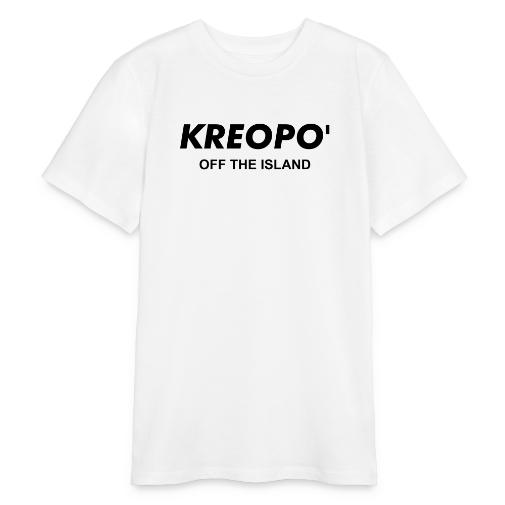 Off the island tee ado - White - blanc