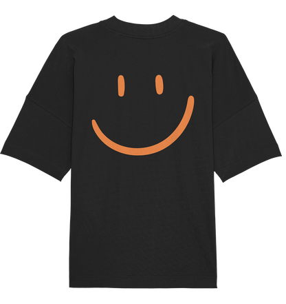 T-Shirt Organic KREOPO' Off The Island '23 Smile Orange