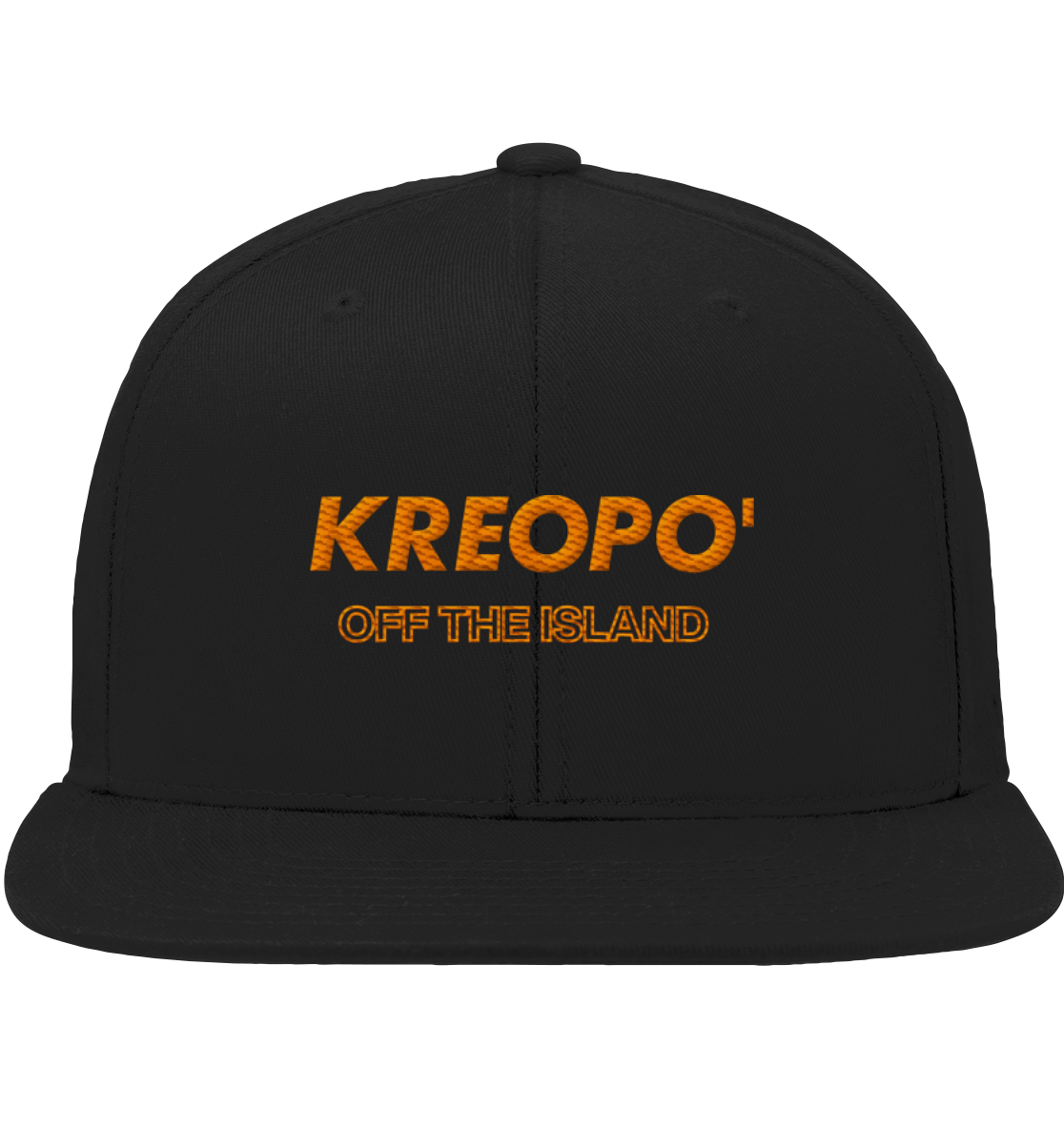 KREOPO' orange snapback - Organic Snapback